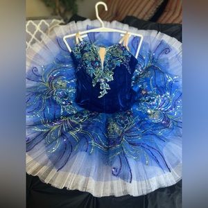 Blue Bird Costume TuTu